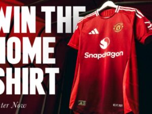 FREE Manchester United T-Shirts | Win Free T-shirts from Official Contest
