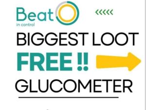 Over Now: FREE Beato Glucometer + 25 Test Strips + 25 Lancets Worth ₹380 | Cashback Offer