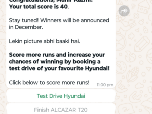 Hyundai ALCAZAR T20 Contest: Win Free Merchandise