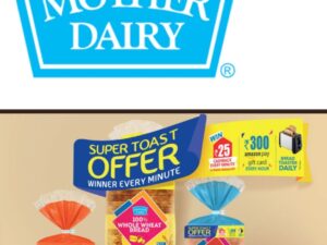 Mother Dairy Super Toast Offer: Send SMS & Win Prizes (Lot code Added)