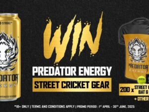 Predator Energy Drink Contest: Win FREE Bat, Ball, ISPL Golden Ticket